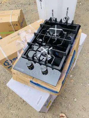 Brand New Kenwood 2-Burner Gas Built-in Hob - Black