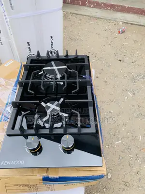 Brand New Kenwood 2-Burner Gas Built-in Hob - Black