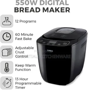 Tower 2lb Digital Bread Maker T11003