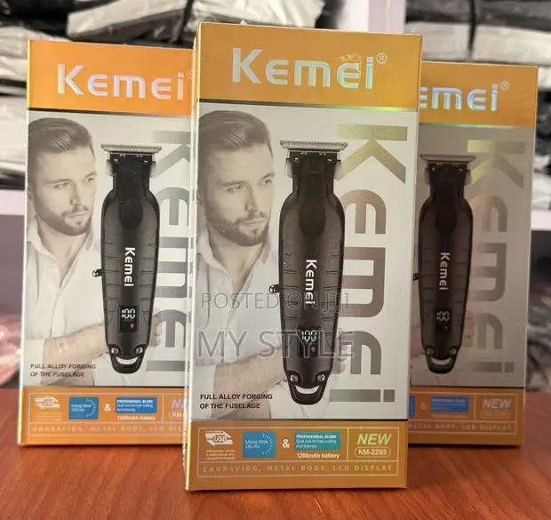 Kemei KM-2293 Hair and Beard Trimmer - 1