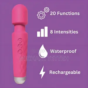 Rechargeable Wand Vibrator