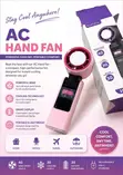 AC Handheld Fan - 2