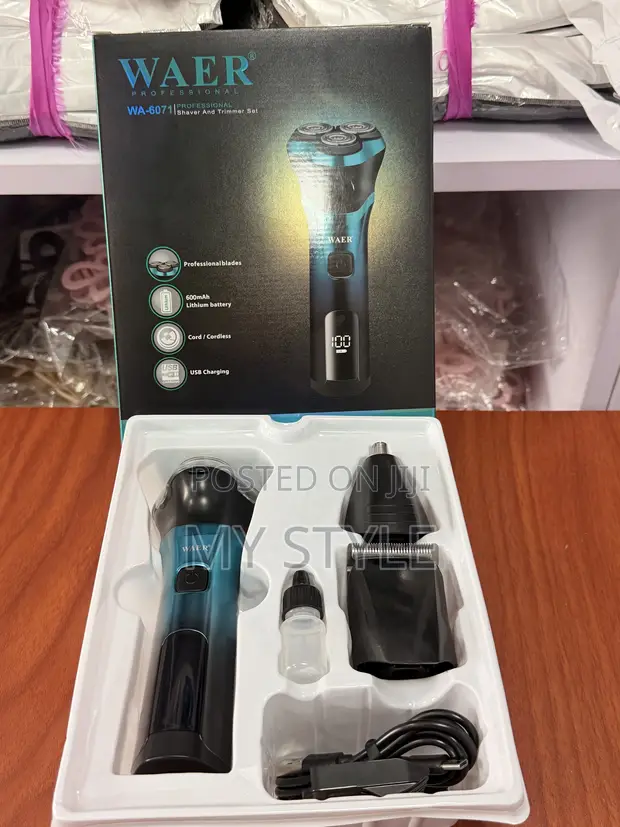 Waer WA-6071 Professional Shaver and Trimmer Set - 1