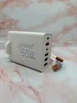 ENERGY-B E-H13 65W Fast Charger - 6-Port USB-A/USB-C - 3
