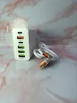 ENERGY-B E-H13 65W Fast Charger - 6-Port USB-A/USB-C - 5