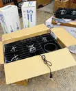 Durable Kenwood 90cm Glass 4 + 1 Hob (Black) - 1