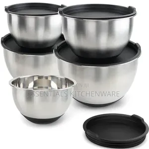 5pcs Stainless Steel Mixing Bowls Set