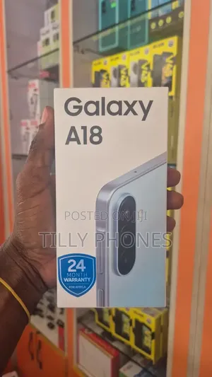 New Samsung Galaxy A18 128GB Black