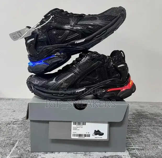Balenciaga Runner LED Sneakers - 1