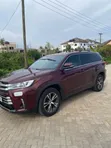 2019 Toyota Highlander LE Plus Burgundy - 2