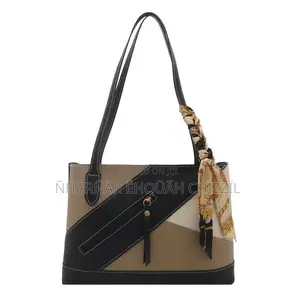 Classic Ladies Handbag - Brown Genuine Leather