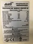 250W Jinko Solar Panels (Used) - 2