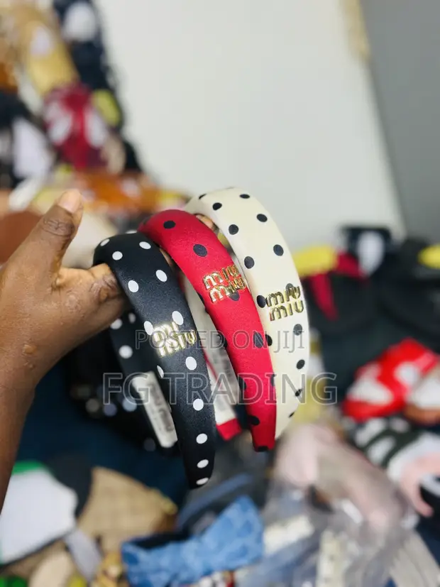 Ladies Polka Dot Headbands - 1