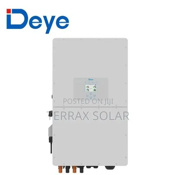 Deye 30kW 3-Phase Hybrid Solar Inverter - 1