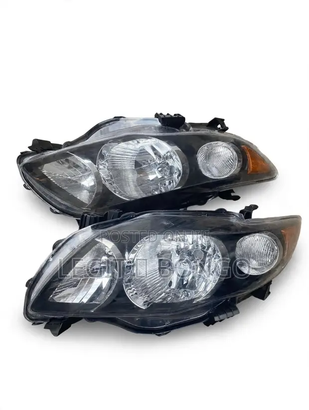 Toyota Corolla 2009 Headlights - Brand New Pair - 1