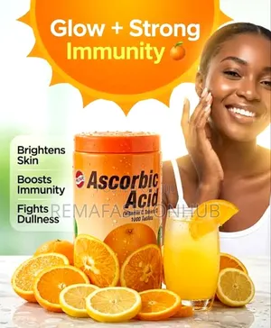 Vitamin C Ascorbic Acid Tablets (1000 Count)