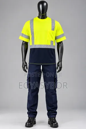 High-Visibility Reflective Safety Shirts