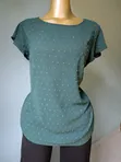 Aj Swiss Dot Blouse - Green - 2