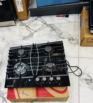 Kenwood 4-Burner Tempered Glass Hob