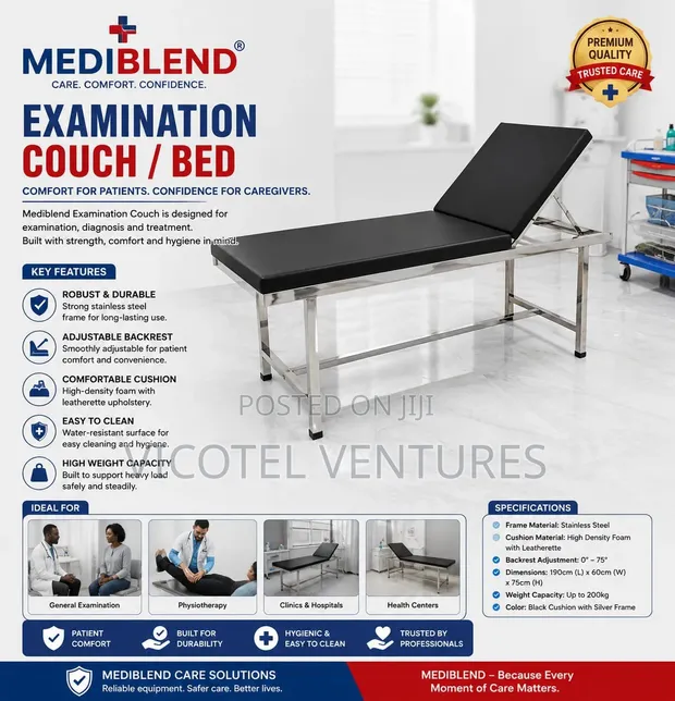 Examination Couch - Brand New - 1