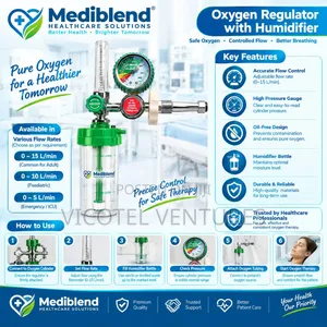 Oxygen Flow Meter - Brand New