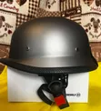 Como Retro Half-Face Motorcycle Helmet with Goggles - 3