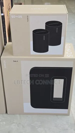 Sonos Home Theater Bundle: Arc Ultra, Sub 4, Era 100 Pro Pair