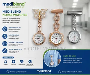 Stainless Steel Breast Watch