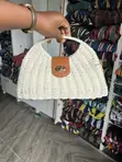 Brown Straw Bag - 1