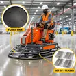 Power Float Finishing Trowel Blade & Pan - 4