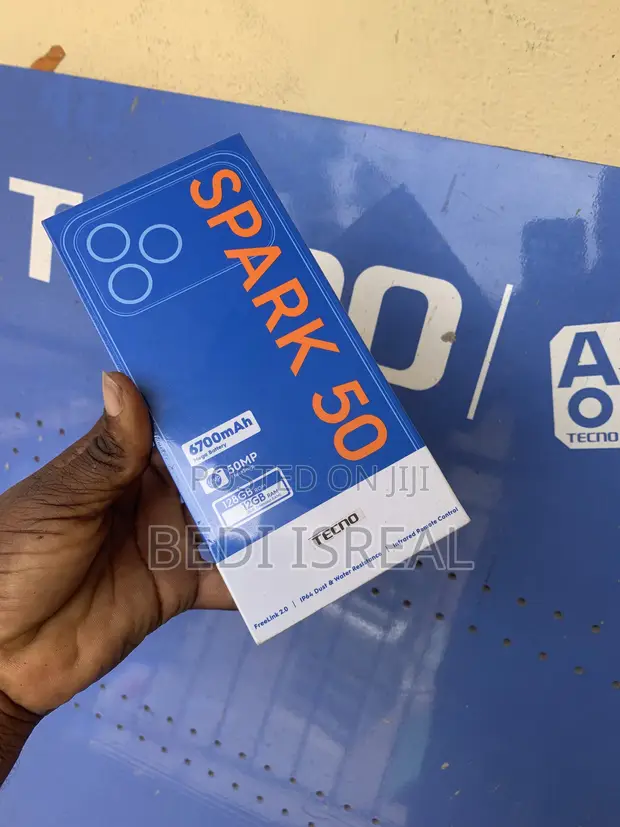 New Tecno Spark 50 128GB Black - 1