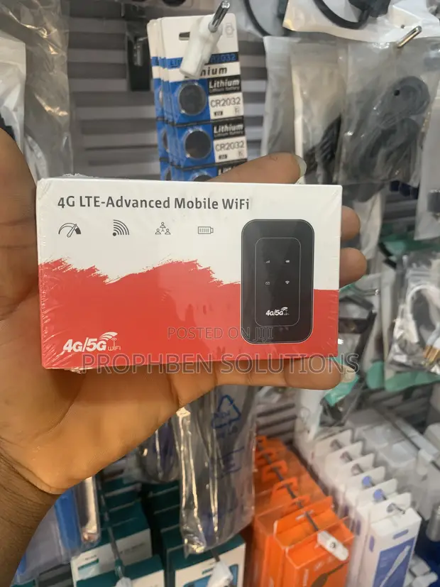 Fast 4G LTE MiFi Router | Home, Office, Travel - 1