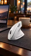 Havit MS550G Ergonomic Vertical Mouse - White - 4