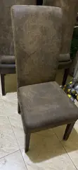 Used Brown Dining Chair - 4 Legs - 3