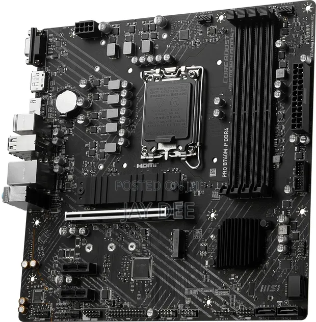 MSI PRO B760M-P DDR4 Motherboard - 1