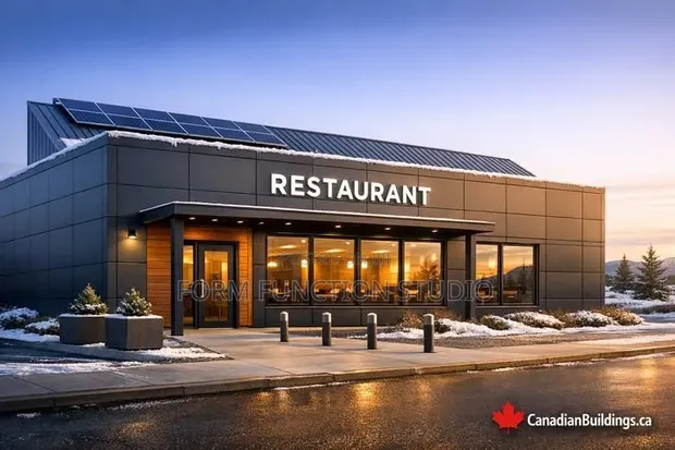 Restaurant Building Plan 10 - Acoustic Architecture - 1