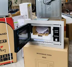 Brand New Kenwood Built-In Microwave (Silver)