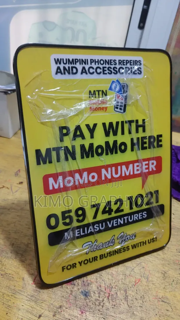 MoMo Frames - Payment Solution Printing - 1