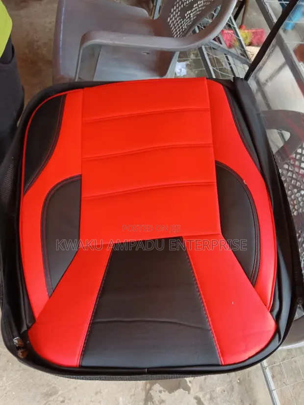 Sporty Contour Leather Car Seat Cover - Brand New - 1