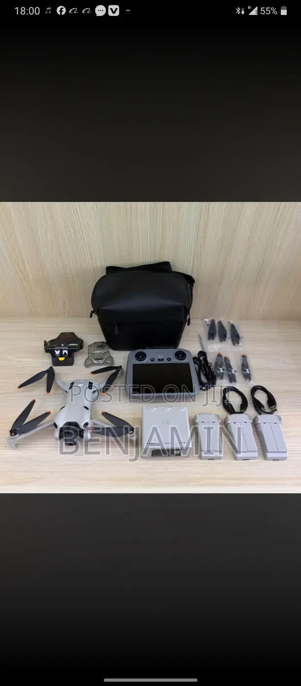 DJI Drones (Mini 3, Mini 4K, Mavic 4 Pro) with Screen - Used - 1