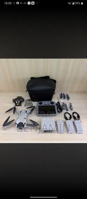 DJI Drones (Mini 3, Mini 4K, Mavic 4 Pro) with Screen - Used