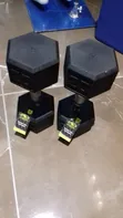 20kg Rubber Hex Dumbbell Pair (10kg Each) - 2