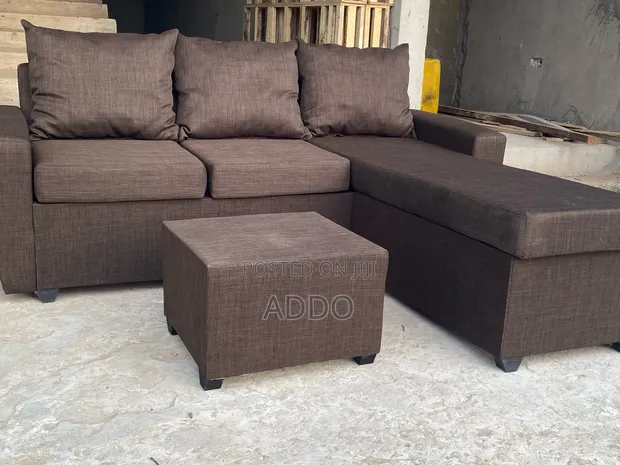 Neat L Shape Sofa - Brand New - 1