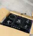 Kenwood 90cm 4 Gas + 1 Electric Hob (Black) - 1