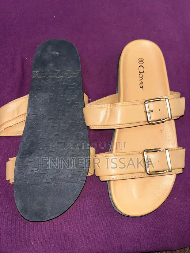 Brand New Women's Black Slippers - 1