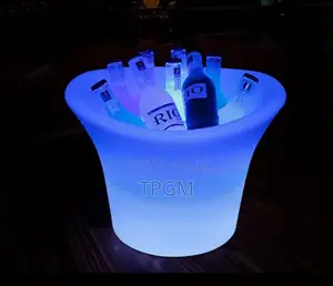 LED Ice Bucket - Double Layer, Thick
