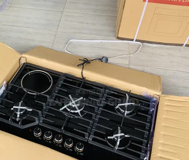 Brand New Kenwood 90cm 4+1 Inbuilt Electric & Gas Hob - 1