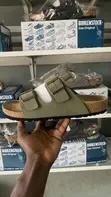 Brand New Birkenstock Arizona Double Strap Sandals - Black - 4