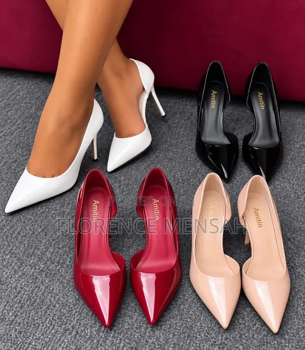 Find Stiletto Heels - Black, Size 39 - 1