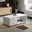 Laminated Center Table - White - 1